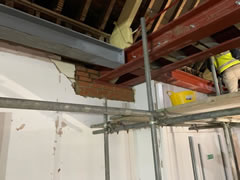 Photo of roof structure conversion in Archway, north London - Singiira Architecture