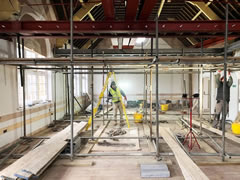 Roof structure conversion - north London