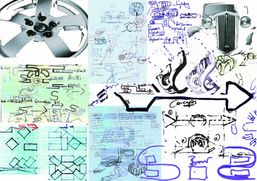 Architectural mood board
