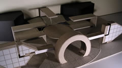 Commercial architecture maquette - car showroom for Skoda