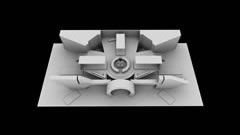 CGI of car showroom for Skoda