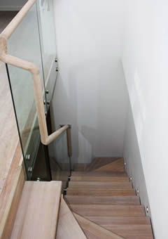 Bespoke stairwell refitting