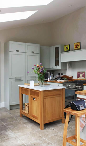 Photo of a completed kitchen conversion - internal detail
